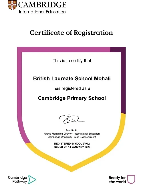 British Laureate School – Best Cambridge School in Mohali